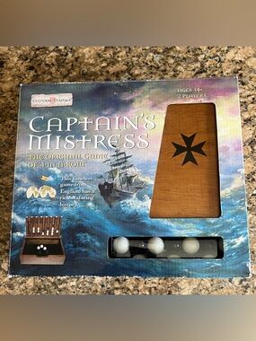 CULTURAL CLASSICS DADDYOGAMES WOOD CAPTAINS MISTRESS ORIGINAL 4-IN-A-ROW GAME